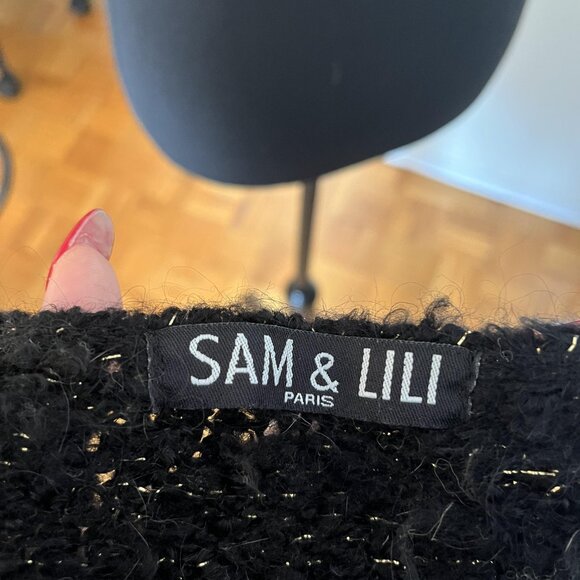 Gold Chain Sweater - SAM&LILI - Picture 3 of 3